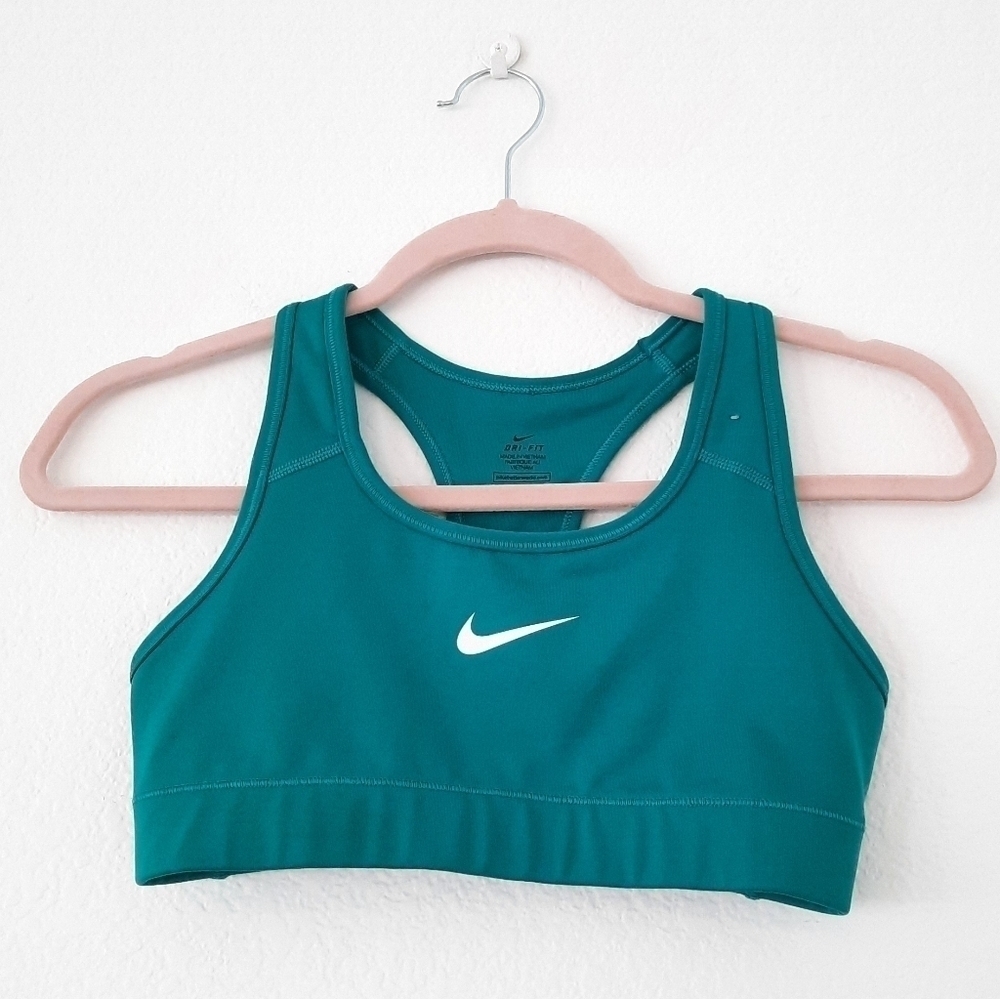 Nike Teal Dri-Fit Sports Bra S